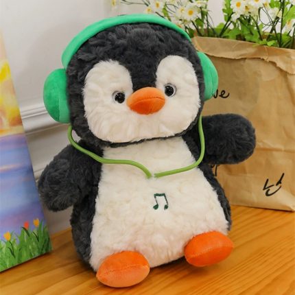 Cartoon Musical Penguin Plush Toy - Dancing & Melody Feature Fun Penguin Stuffed Animal