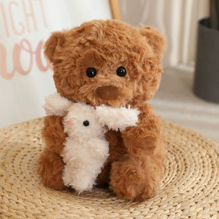 Love Heart Bear Plush Toy - Cuddly Ryan Bear Cake Teddy Dudu Bear Stuffed Animal